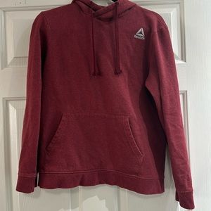Men’s red Reebok hoodie size small